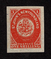 Lot # 272 Newfoundland 1857 One Shilling Type E - Sonstige & Ohne Zuordnung