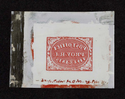 Lot # 278 SPERATI Reproduction: Providence, R.I., 1846, 5¢ Gray Black - Otros & Sin Clasificación