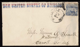 Lot # 288 Patriotic: 1869, 3¢ Ultramarine - Otros & Sin Clasificación