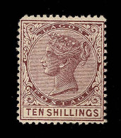 Lot # 336 Lagos: 1886 10s "o.g." - Sonstige & Ohne Zuordnung