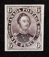 Lot # 429 1851, Prince Albert, 6dred-purple, Plate Proof, On India Paper - Autres & Non Classés