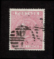 Lot # 627 1882, Queen Victoria, 5s Rose On White Paper, Anchor Watermark - Oblitérés