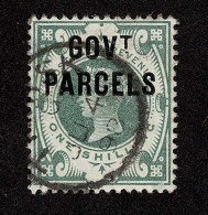 Lot # 728 Govt. Parcels, 1890, 1s Dull Green - Officials