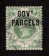Lot # 730 Govt. Parcels: 1890, 1s Dull Green - Oficiales