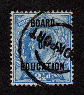 Lot # 740 Board Of Education: 1902, King Edward VII, 2½d Ultramarine - Oficiales