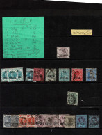 Lot # 743 I.R. OFFICIALS; Selection Of 22 Stamps Including Some Better - Dienstmarken