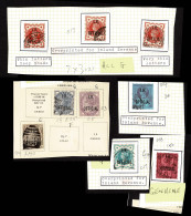 Lot # 745 Inland Revenue Officials: Group Of 10, 8 Different - Service