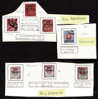 Lot # 749 Govt. Parcels, Group Of Seven Used Stamps - Service