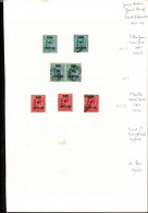 Lot # 750 Board Of Education: Edward VII,Seven Stamps, 1/2d Blue-green - Dienstmarken