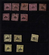 Lot # 880 British Guiana: Mostly 19th Century Accumulation On 24 Large Stock Pages, Over 700 Stamps - Collections (sans Albums)