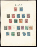 Lot # 886 Griqualand West: Small Selection Of 55 Stamps On Album Pages - Collections (without Album)