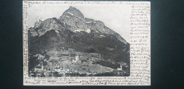 Suisse , Gruss Aus Sargans En 1901 - Sargans