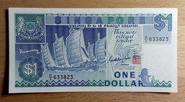 Singapore 1 Dollar 1987 AUNC - Singapore