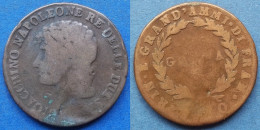 Kingdom Of The Two Sicilies - 2 Grana 1810 KM# 252Naples & Sicily French Occupation - Edelweiss Coins - Napoleontisch