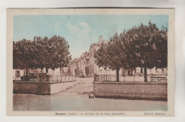 CPSM ESSOYES (Aube) - Entrée De La Rue Gambetta - Essoyes