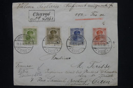 LUXEMBOURG - Enveloppe En Chargé De Luxembourg Pour La France En 1926, Affranchissement Recto Et Verso  - L 147180 - Storia Postale