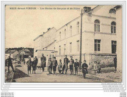 MEIX - DEVANT - VIRTON ..-- Les Ecoles Des Garçons Et Des Filles . Vers PARIS ( Mme COUTURIER ) . Voir Verso . - Meix-devant-Virton