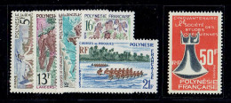 POLYNESIE - N°46/51 - XX TTB - Neufs