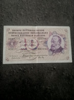 BILLET CIRCULE 10 FRANCS SUISSE 5ème Série 30 JUIN 1967 / BANKNOTE - Schweiz