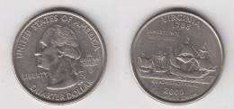 QUARTER DOLLAR - 2000 D - VIRGINIA 1788 - 1999-2009: State Quarters