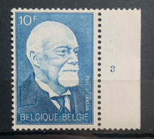 België, 1967, Nr 1414, Postfris **, Plaatnummer 3 - 1961-1970