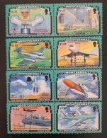 SD)1995, MONSERRAT, WAR PLANES, 50TH ANNIVERSARY OF THE END OF THE SECOND WORLD WAR, MNH - Otros - Europa