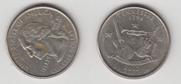 QUARTER DOLLAR 2002 D - TENNESSEE 1796 - 1999-2009: State Quarters