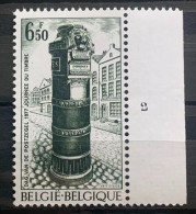 België, 1977, Nr 1852, Postfris **, Met Plaatnummer 2 - 1971-1980