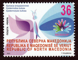 North Macedonia 2022 Rare Diseases Day Epidermolysis Bullosa Medicine Health  MNH - Maladies