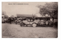 89 BONNARD Maison Gaston Dey - 1926 - Négociant En Vins - Autos Cabriolet - Env Migennes - Shopkeepers