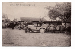 89 BONNARD Maison Gaston Dey - 1926 - Négociant En Vins - Autos Cabriolet - Env Migennes - Verkopers