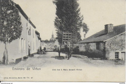 MEIX ..-- Nels 32 , N° 47 . Une Rue Avec Attelage . SUPERBE . - Meix-devant-Virton