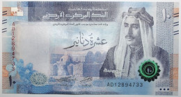 Jordanie - 10 Dinars - 2022 - PICK 41 - NEUF - Jordania