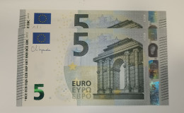 2X 5 EURO M010 A1 PORTUGAL - Serial Number - MA9254078156 / MA9254078165 - UNC FDS NEUF - 5 Euro