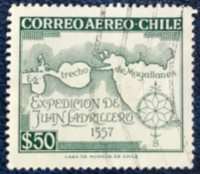 Chile - Chili - C18/48 - 1959 - (°)used - Michel 550 - Juan Ladrillero's Expedition - Chili
