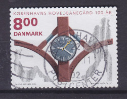 Denmark 2011 Mi. 1670A, 8.00 Kr. Københavns Hovedbanegård Central Station Anniversary (from Sheet) - Used Stamps