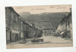 VIF (ISERE) PLACE CARNOT (FONTAINE ET COMMERCES) 1916 - Vif