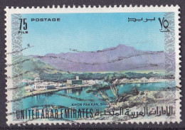 Vereinigte Arabische Emirate Marke Von 1973 O/used (A3-28) - United Arab Emirates (General)