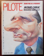 Pilote N° 83 Couv. Morchoisne - Chirac - Pilote