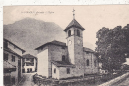 SUISSE. CPA .SAINT GINGOLPH. L'EGLISE - Saint-Gingolph