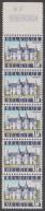 1423 CU - XX - Kleuren Buiten Kader - Strip Van 5 Zegels - 1961-1990