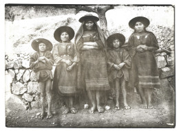 BOLIVIE 1911 Indiens De YURA  - Magnifique Photo Originale - POTOSI PUNUTUMA  - BOLIVIA  - 17,8 X 13 Cm - Amerika