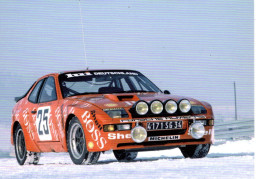 Porsche 924 Carrera GTS Fur Den Einsatz Bei Rallye Monte-Carlo 1982 - Pilote: Jurgen Barth  -  CPM - Rallyes