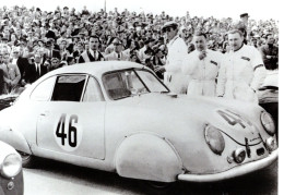 Porsche 356 SL Klassensieger Au 24 Heures Du Mans 1951 - Pilotes: Veuillet/Mouche  -  CPM - Le Mans