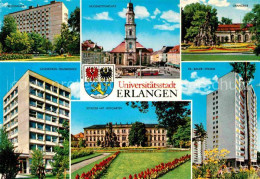 72700624 Erlangen Bettenhaus Hugenottenplatz Orangerie Jugendheim Frankenhof Sch - Erlangen