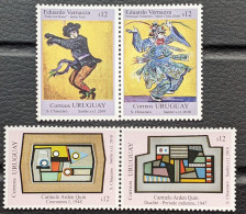 Uruguay, 2010, Mi 3129-32, The Cat In The Boots (Russian Ballet)+chinese Opera Female Character , 2 Strips Of 2, MNH - Danse