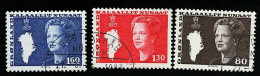 1980 Queen Margrethe II  Michel GL 120 - 121 Stamp Number GL 121 - 122 Yvert Et Tellier GL 108 - 109 Used - Gebruikt