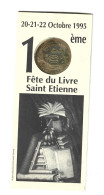 3 Écus Euros Temporaire Des Villes - Saint-Etienne (20-25 Octobre 1995) - Euros De Las Ciudades