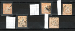 20 Rappen Orange ; 5 Stamps  (ch370) - Gebraucht