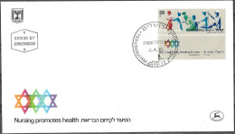 Israel 1985 FDC Nursing Promotes Health [ILT98] - Erste Hilfe